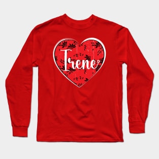 I Love Irene First Name I Heart Irene Long Sleeve T-Shirt